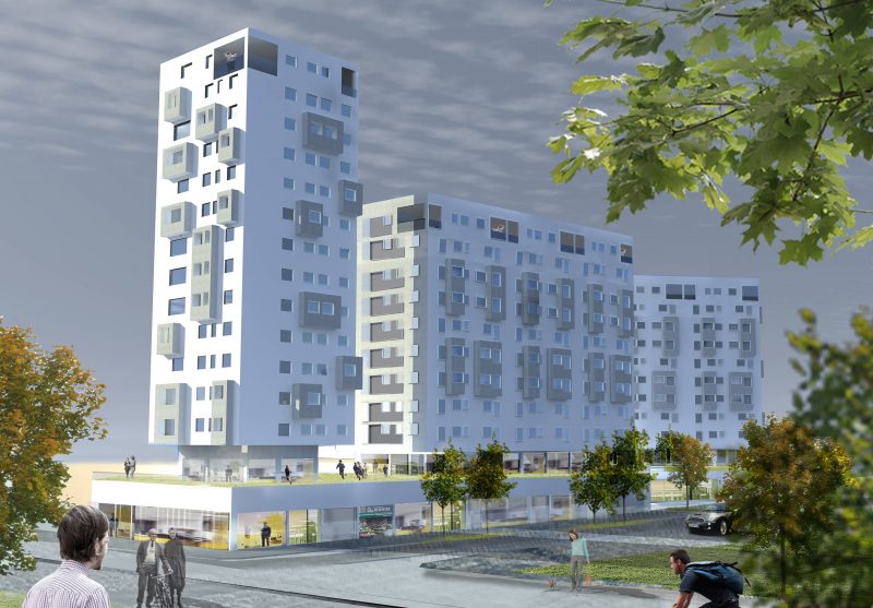 Viviendas con Centro Comercial en Belgaid